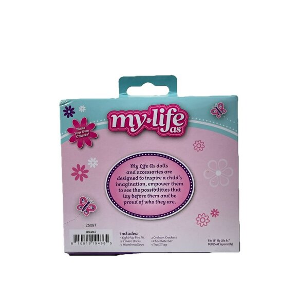 My Life As Light Up Fire Camping Set For 18-inch Doll 11 Piece Playset - Picture 6 of 10